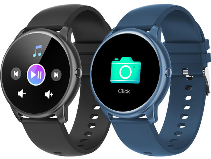 Zest Fit Smartwatch with Music and Camera Controls - Pauze