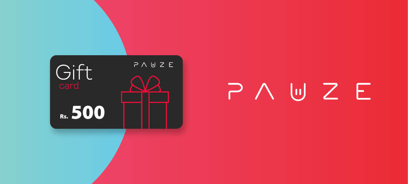 Gift Card Worth Rs 500 - Pauze