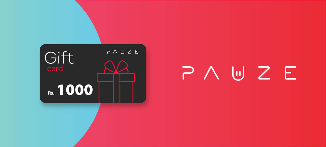 Gift Card Worth Rs 1000 - Pauze