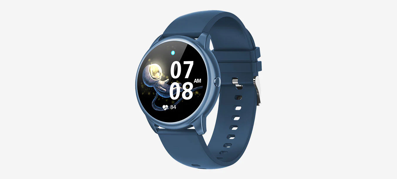 Zest Fit Fitness and Health Tracker Smartwatch (Blue) - Pauze